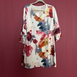 Floral Long Sleeve Dress